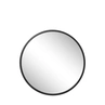 Spiegel Elwin rond zwart 90cm