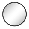 Spiegel Elwin zwart rond 49cm