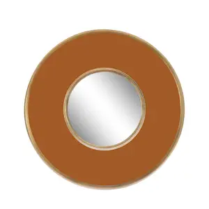 Spiegel Tess 40cm goud/terra