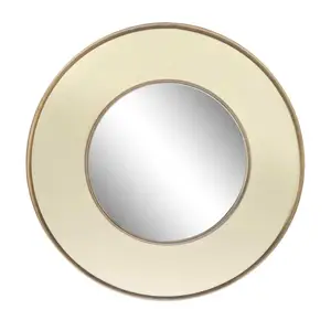 Spiegel Tess 50cm goud/ivoor