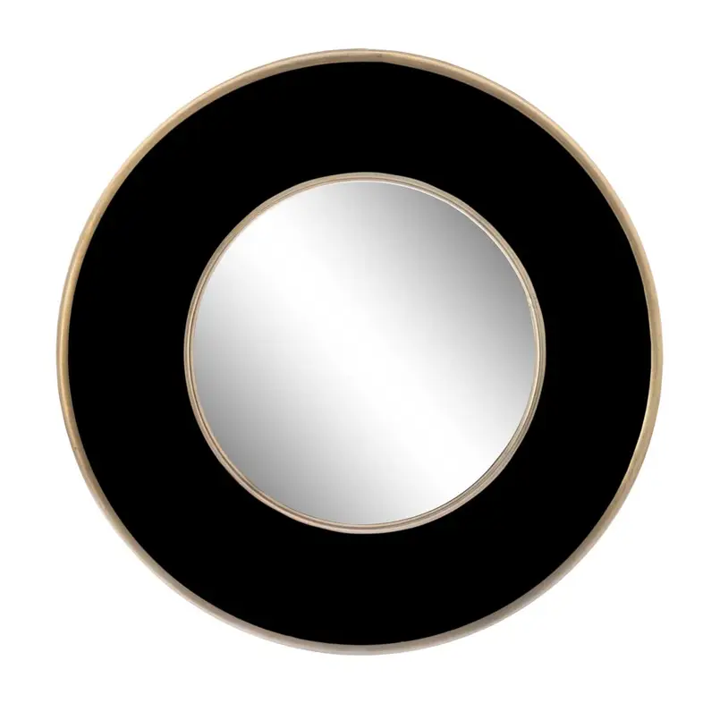 Spiegel Tess 60cm goud/zwart