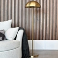 Stehlampe Bryce 145cm gold
