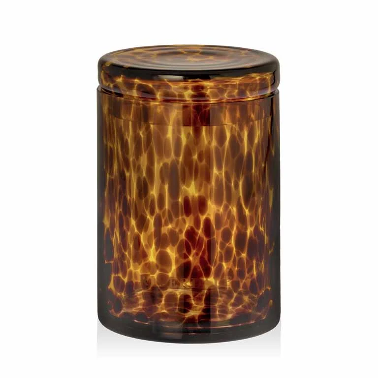 Storage jar Lana 18cm amber