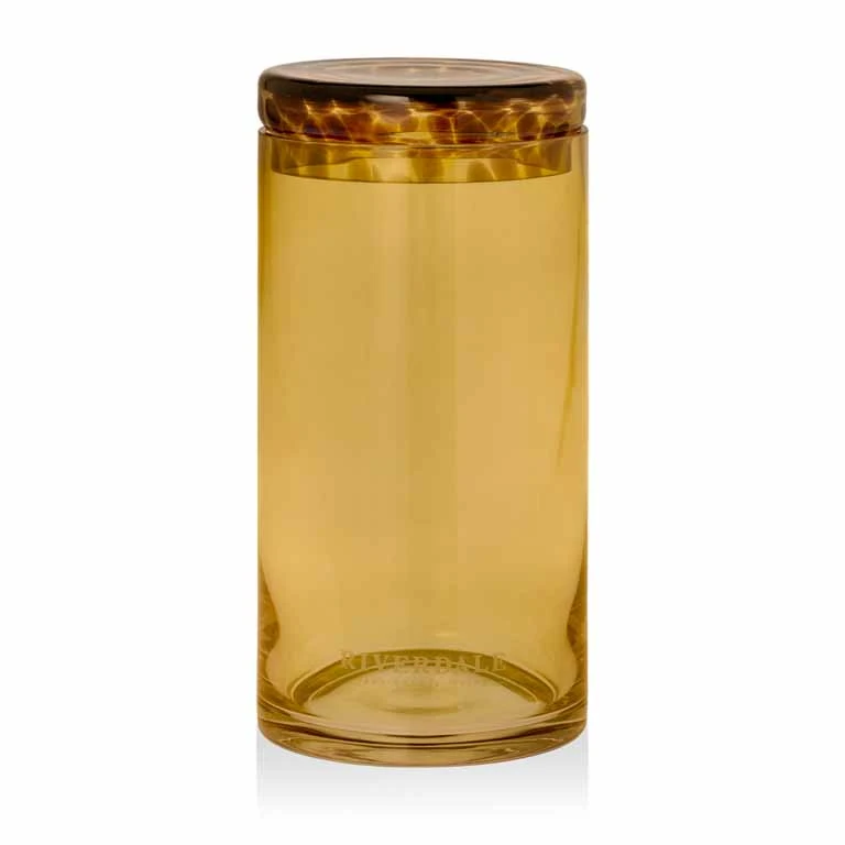 Storage jar Lana 25cm amber
