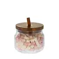 Storage jar Pip 10cm transparent