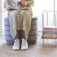 Storage pouf Beau 55cm grey