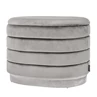 Storage pouf Beau 55cm grey