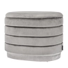 Storage pouf Beau 55cm grey