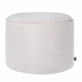 Storage pouf Otis creme black 56cm