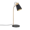 Tafellamp Carter 56cm zwart/goud