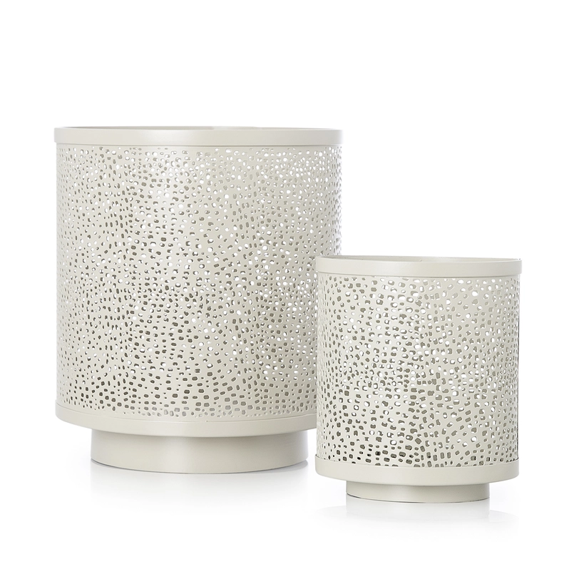 Teelichthalter Ivy 16cm - beige