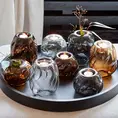 Teelichthalter Lena 10cm - amber