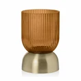 Teelichthalter Lois 19cm - amber