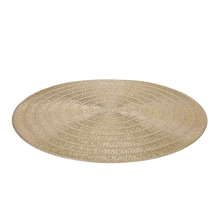 Tischsets Set aus 4 Gold