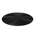 Tischsets Set aus 4 Schwarz
