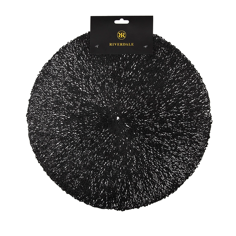 Tischsets Wire Set aus 4 Schwarz