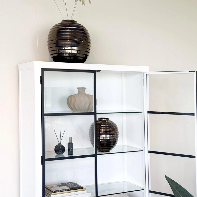 Vase Cherelle 27cm matt sand