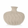 Vase Cherelle 27cm matt sand