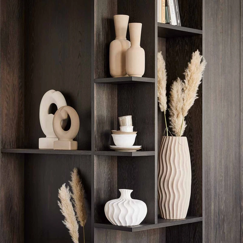 Vase Cherelle 27cm matt white