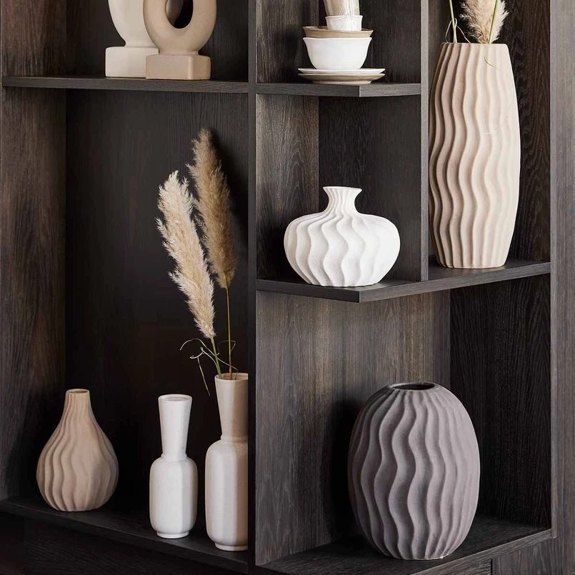 Vase Cherelle 30cm matt sand