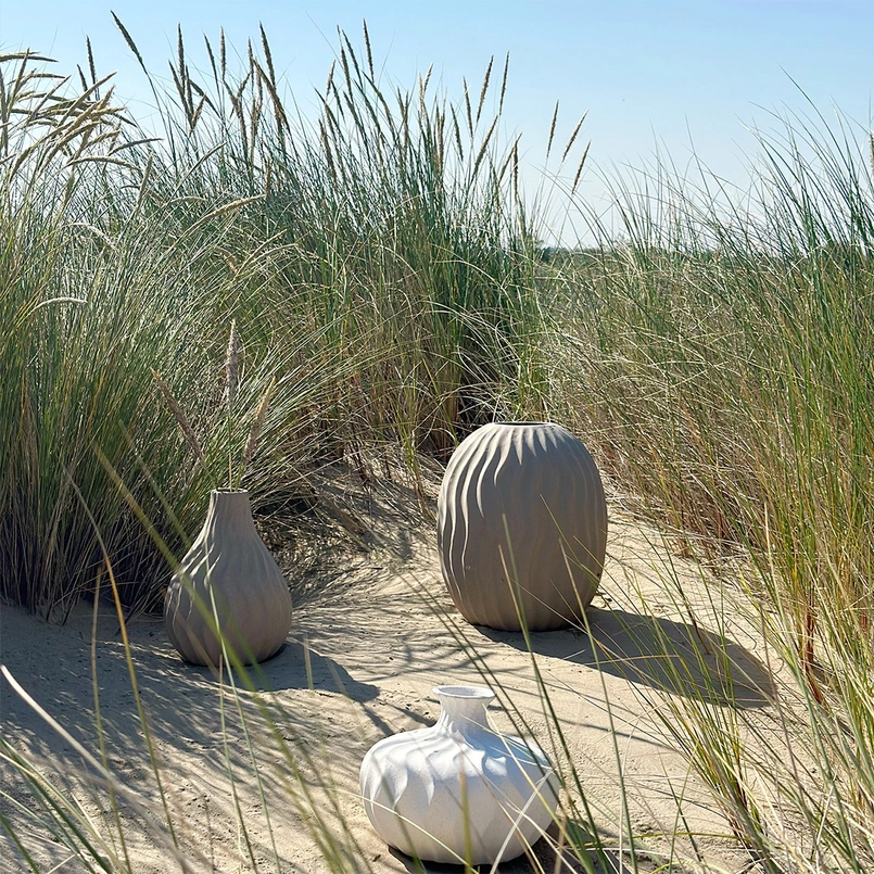 Vase Cherelle 30cm matt sand