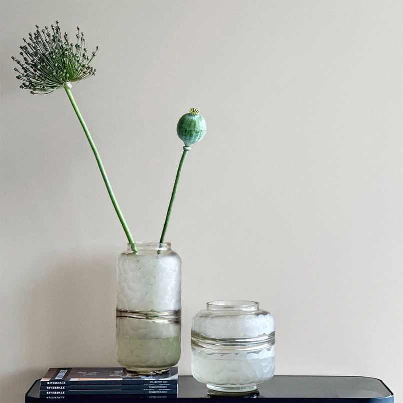 Vase Fay 31cm clear