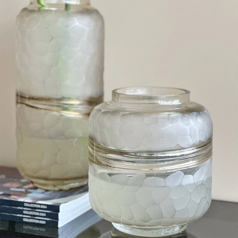 Vase Fay 31cm clear