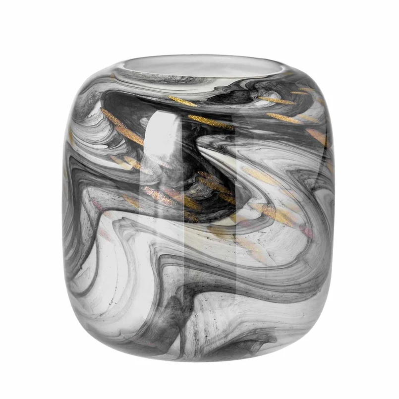 Vase Flo 16cm marble