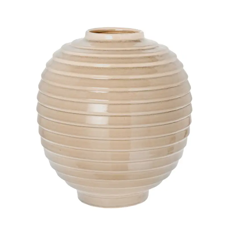 Vase Granada 40cm beige