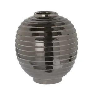 Vase Granada 40cm metallic mocha