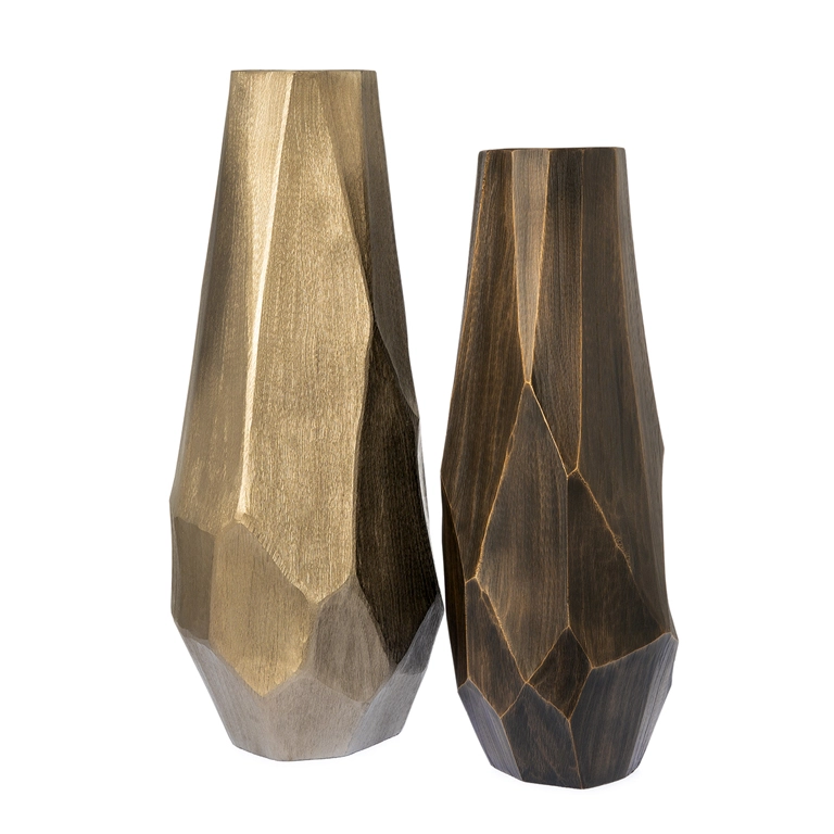 Vase Hailey M - bronze