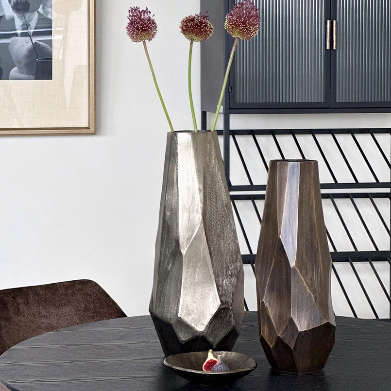 Vase Hailey M - bronze