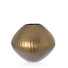 Vase Hailey round L - gold