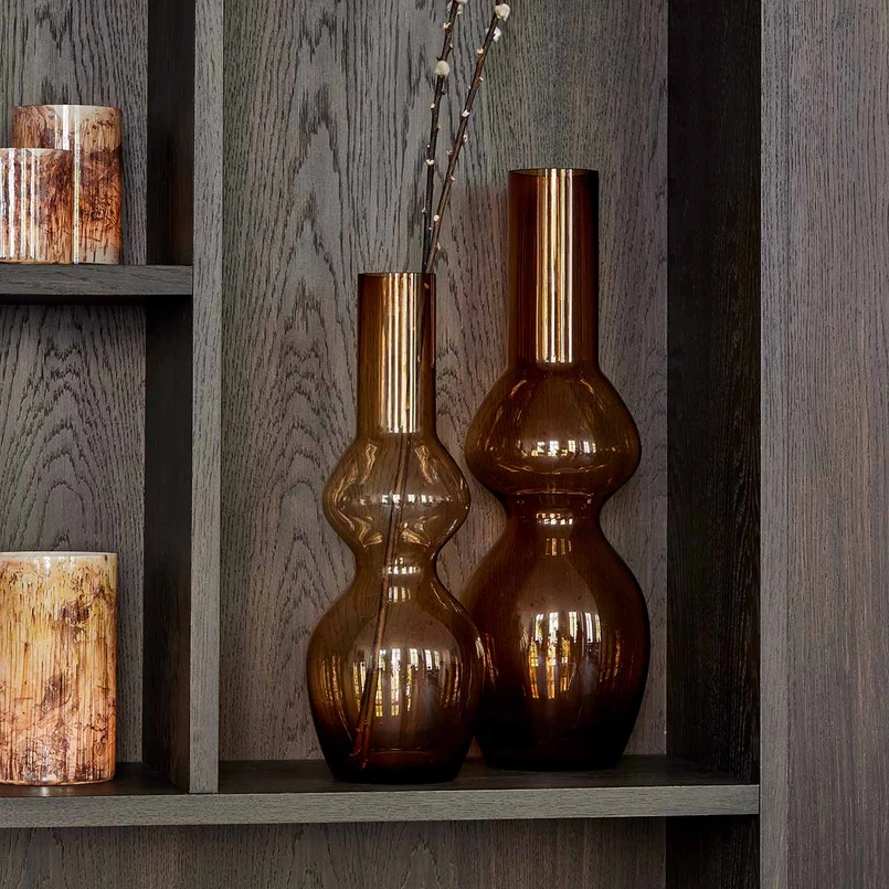 Vase Louis 55cm - amber