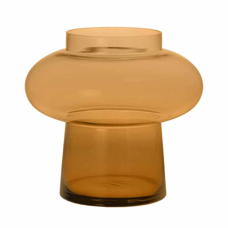 Vase Lune 25 cm brown