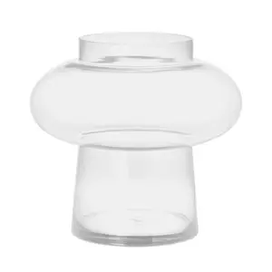 Vase Lune 25 cm clear