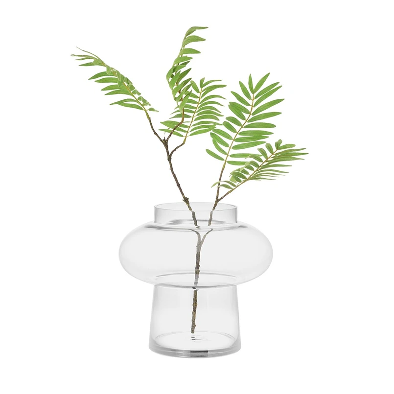 Vase Lune 25 cm clear