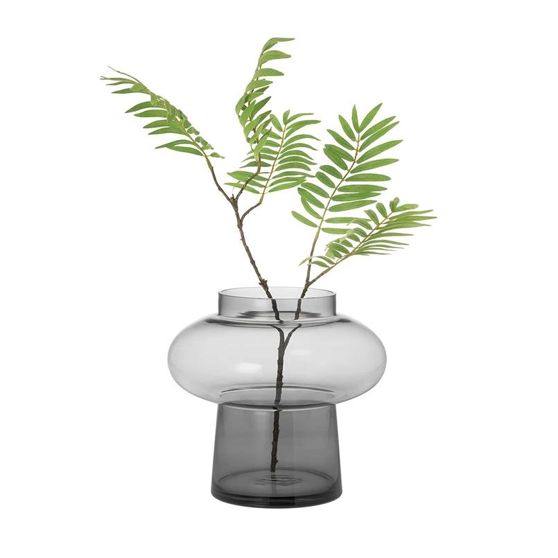 Vase Lune 25 cm smoke