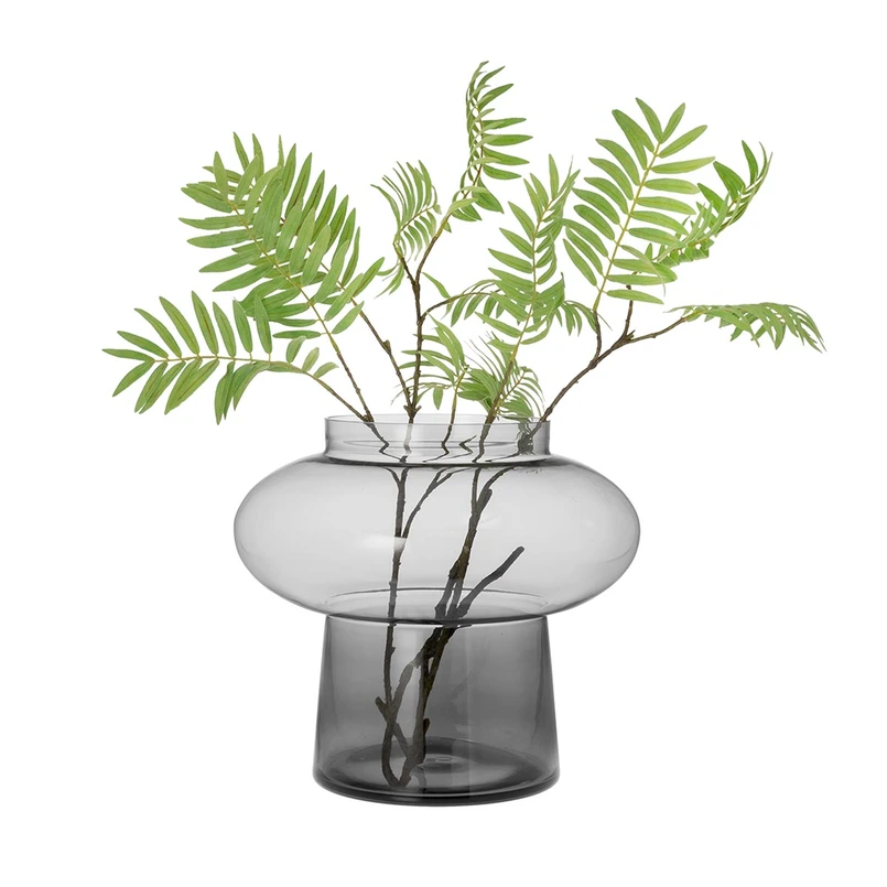 Vase Lune 35 cm smoke