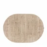 Vloerkleed Luca ovaal 230cm beige