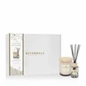 Vogue geschenkset Lotus & Jasmine - geurkaars en geurstokjes
