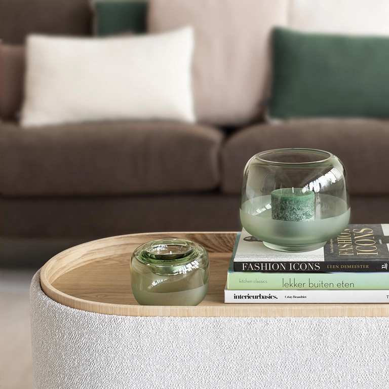Votive Coco 18cm - green