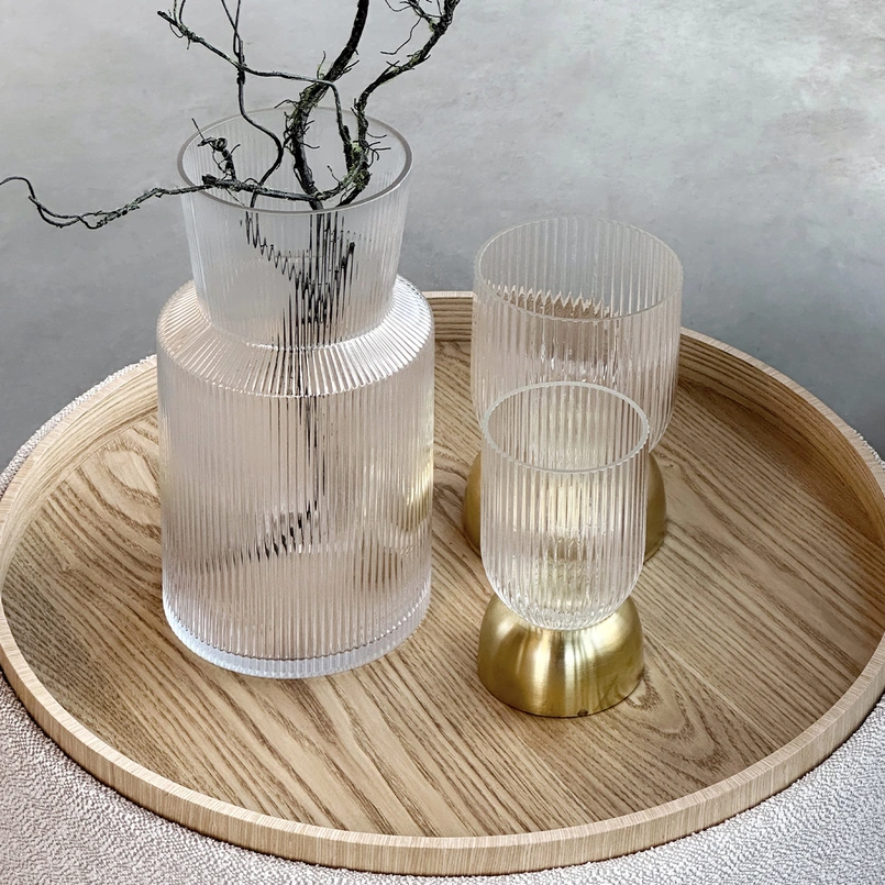 Votive Lois 17cm - clear