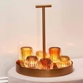Votive Sym 9cm - terra