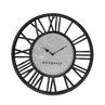 Wall clock Derby Ø50cm black