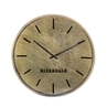 Wall clock Levy Ø50cm gold print