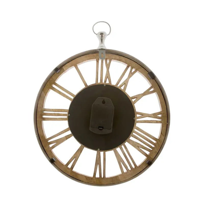 Wall clock Luton Ø45cm silver