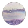 Wandklok Brixton 50cm metallic
