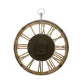 Wanduhr Luton Ø45cm silber