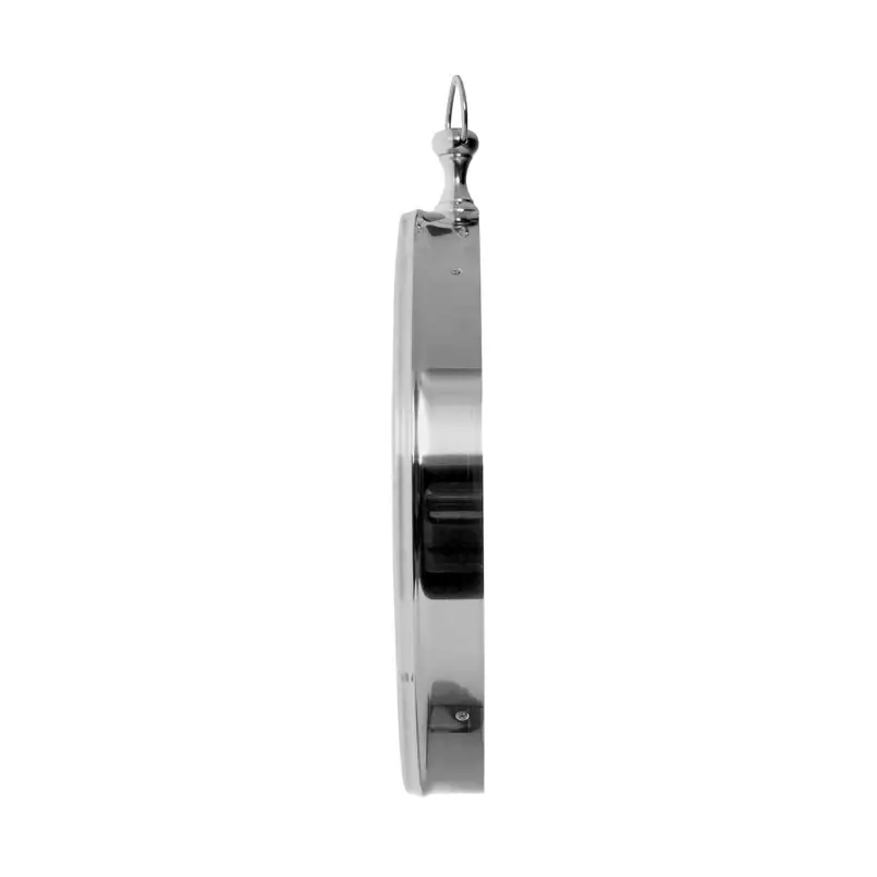 Wanduhr Luton Ø45cm silber